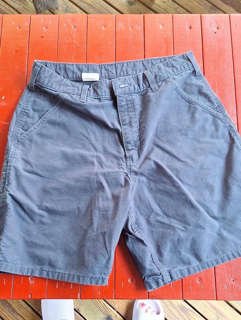 Carhartt Navy Cotton Shorts